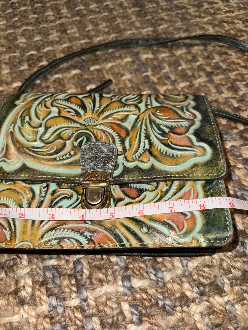 Patricia Nash Embossed Crossbody Bag - Picture 10 of 13